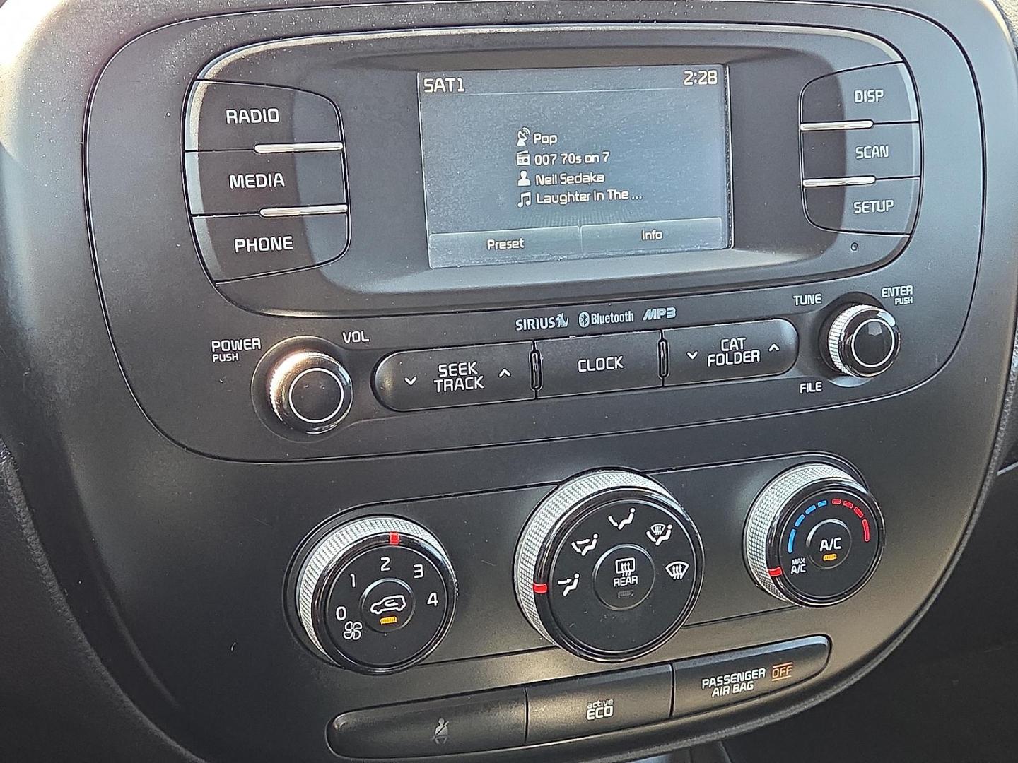 2016 Caribbean Blue - AUB /Black - EQ Kia Soul + (KNDJP3A58G7) with an 2L I-4 gasoline direct injection, DOHC, variable valve control, regular unleaded, engine with 164HP engine, located at 4110 Avenue Q, Lubbock, 79412, 33.556553, -101.855820 - Photo#11