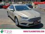 2017 GOLD Ford Fusion SE (3FA6P0H71HR) with an Duratec 2.5L I-4 DOHC, Ti-VCT variable valve control, regular unleaded, engine with 175HP engine, located at 4110 Avenue Q, Lubbock, 79412, 33.556553, -101.855820 - 08/08/2025 KEY IN ENVELOPE GOD - Photo#0