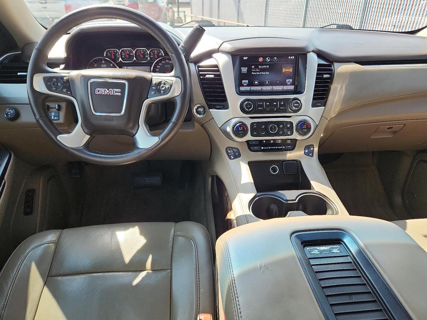 2015 GOLD GMC Yukon SLT (1GKS1BKC8FR) with an EcoTec3 5.3L V-8 gasoline direct injection, variable valve control, regular unleaded, engine with cylinder deactivation and 355HP engine, located at 4110 Avenue Q, Lubbock, 79412, 33.556553, -101.855820 - Photo#5