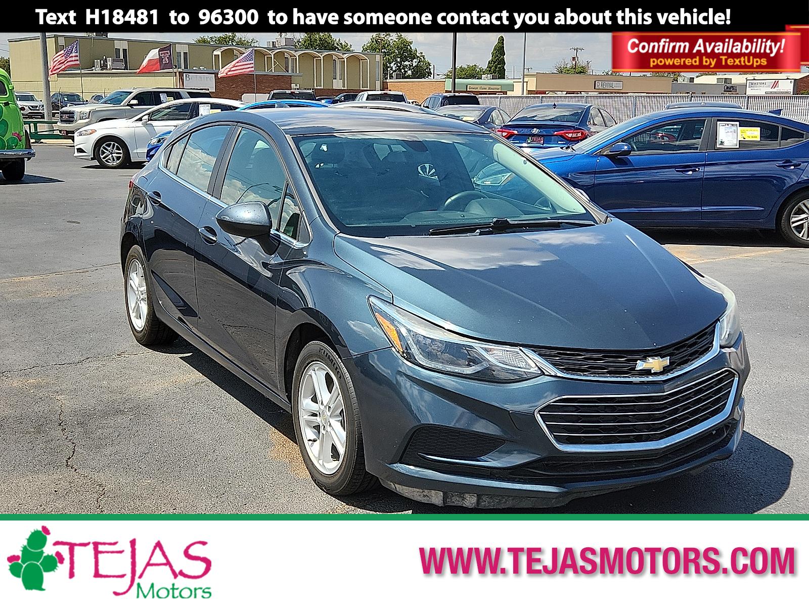 photo of 2018 Chevrolet Cruze LT Auto