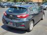 2018 GRAY Chevrolet Cruze LT Auto (3G1BE6SM8JS) with an 1.4L I-4 gasoline direct injection, DOHC, variable valve control, intercooled turbo, regular unleaded, engine with 153HP engine, located at 4110 Avenue Q, Lubbock, 79412, 33.556553, -101.855820 - Photo#1