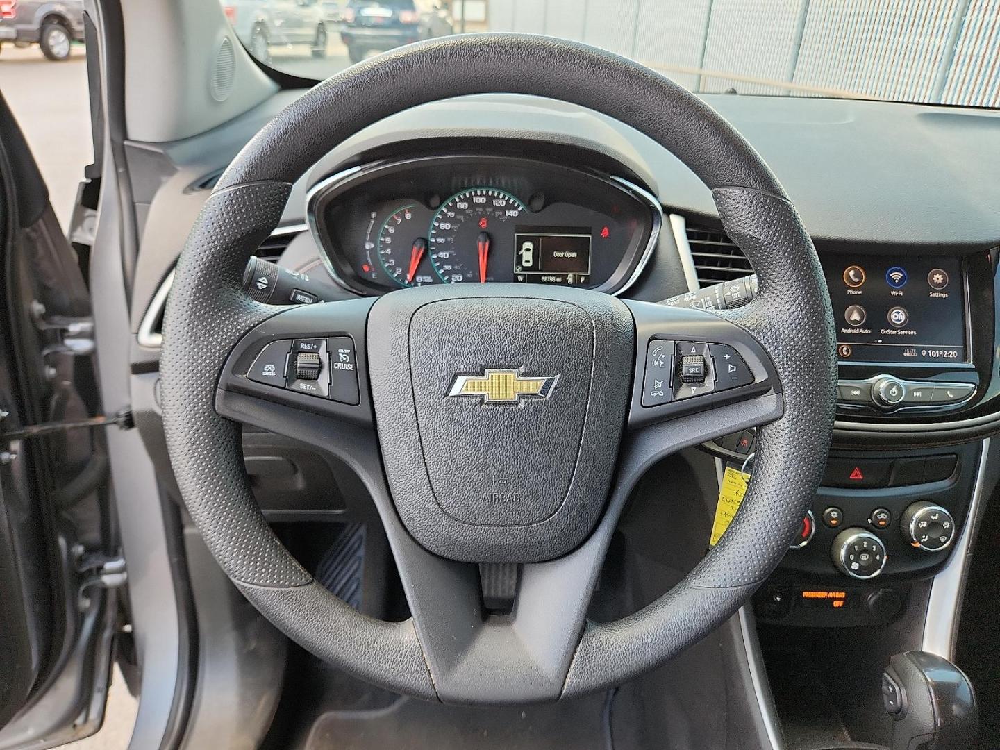 2020 GRAY Chevrolet Trax FWD LS (3GNCJKSB5LL) with an ECOTEC 1.4L I-4 DOHC, variable valve control, intercooled turbo, regular unleaded, engine with 138HP engine, located at 4110 Avenue Q, Lubbock, 79412, 33.556553, -101.855820 - Photo#10