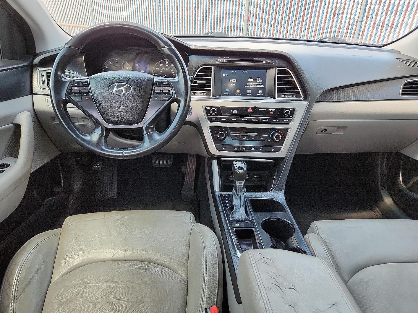 2016 BLUE Hyundai Sonata Sport (5NPE34AF0GH) with an 2.4L I-4 gasoline direct injection, DOHC, variable valve control, regular unleaded, engine with 185HP engine, located at 4110 Avenue Q, Lubbock, 79412, 33.556553, -101.855820 - 08/16/2025 KEY INENVELOPE GOD - Photo#5