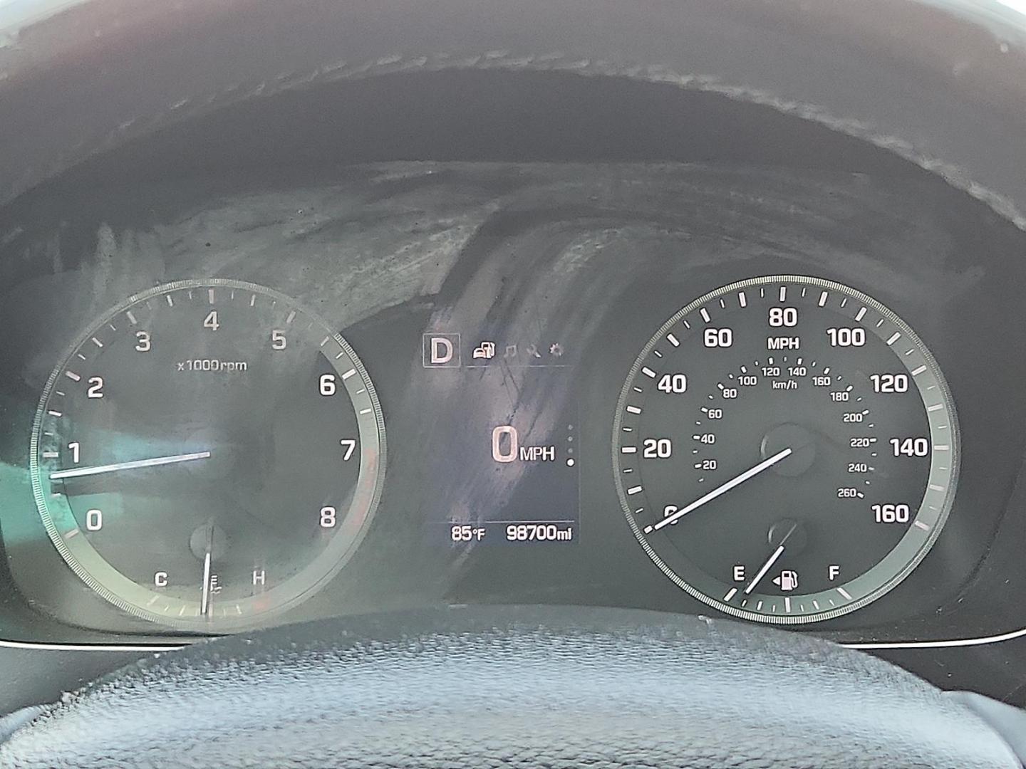 2016 BLUE /Beige - BB Hyundai Sonata Sport (5NPE34AF0GH) with an 2.4L I-4 gasoline direct injection, DOHC, variable valve control, regular unleaded, engine with 185HP engine, located at 4110 Avenue Q, Lubbock, 79412, 33.556553, -101.855820 - Photo#10