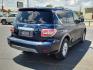 2019 BLUE Nissan Armada SV (JN8AY2ND5K9) with an Endurance 5.6L V-8 gasoline direct injection, DOHC, variable valve control, regular unleaded, engine with 390HP engine, located at 4110 Avenue Q, Lubbock, 79412, 33.556553, -101.855820 - Photo#1