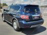 2019 BLUE Nissan Armada SV (JN8AY2ND5K9) with an Endurance 5.6L V-8 gasoline direct injection, DOHC, variable valve control, regular unleaded, engine with 390HP engine, located at 4110 Avenue Q, Lubbock, 79412, 33.556553, -101.855820 - Photo#2