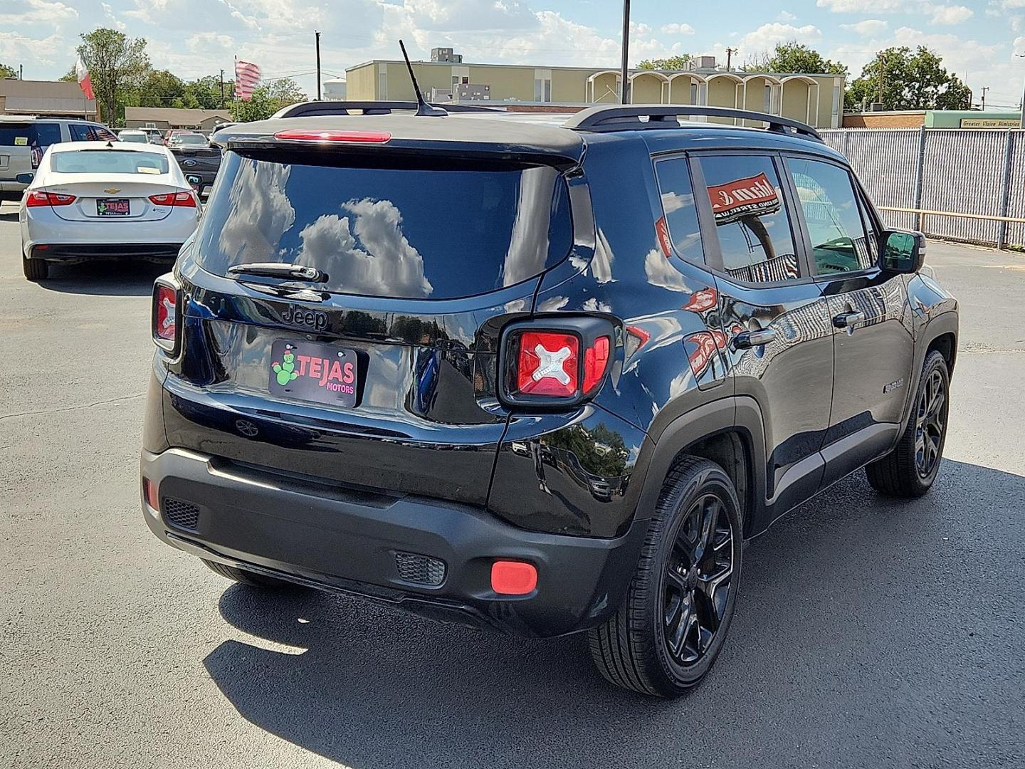 2017 Black Jeep Renegade Altitude FWD (ZACCJABBXHP) with an Tigershark MultiAir 2.4L I-4 variable valve control, regular unleaded, engine with 180HP engine, located at 4110 Avenue Q, Lubbock, 79412, 33.556553, -101.855820 - 09/02/2025 KEY IN ENVELOPE GOD - Photo#1