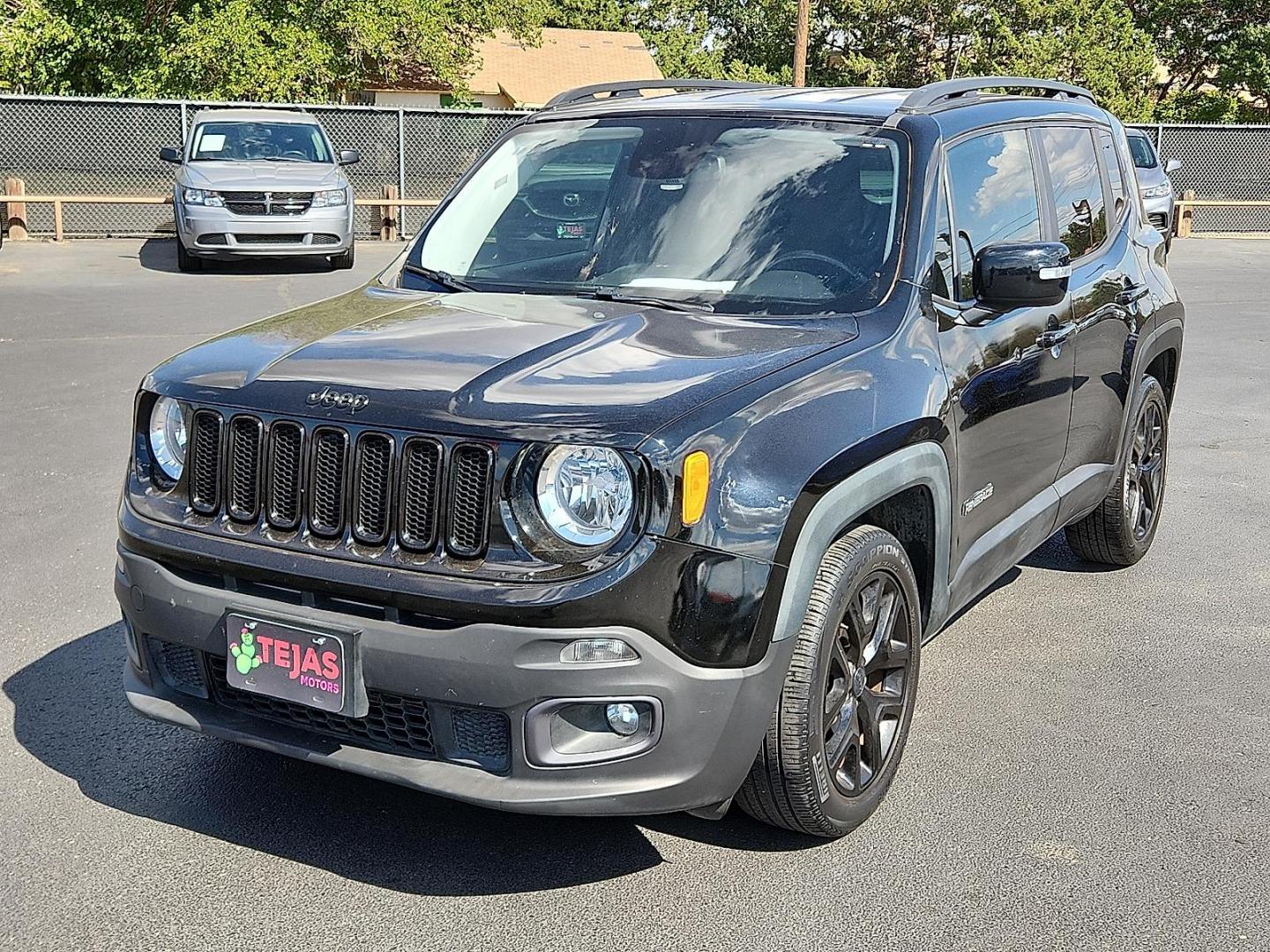 2017 Black Jeep Renegade Altitude FWD (ZACCJABBXHP) with an Tigershark MultiAir 2.4L I-4 variable valve control, regular unleaded, engine with 180HP engine, located at 4110 Avenue Q, Lubbock, 79412, 33.556553, -101.855820 - 09/02/2025 KEY IN ENVELOPE GOD - Photo#3