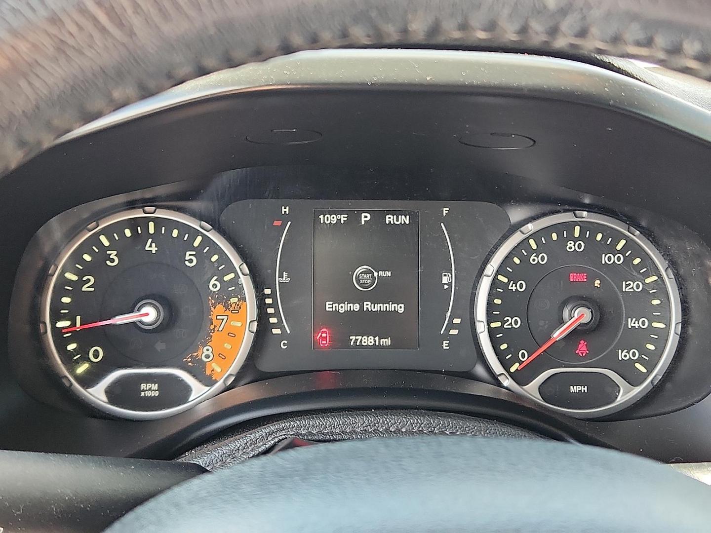 2017 Black Jeep Renegade Altitude FWD (ZACCJABBXHP) with an Tigershark MultiAir 2.4L I-4 variable valve control, regular unleaded, engine with 180HP engine, located at 4110 Avenue Q, Lubbock, 79412, 33.556553, -101.855820 - 09/02/2025 KEY IN ENVELOPE GOD - Photo#9