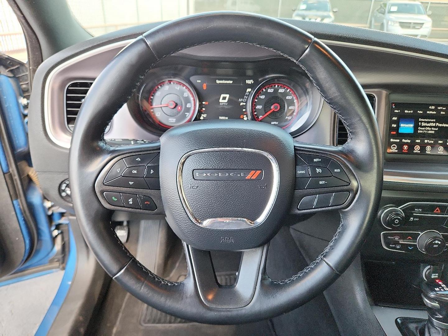 2020 BLUE Dodge Charger SXT RWD (2C3CDXBG0LH) with an Pentastar 3.6L V-6 DOHC, variable valve control, regular unleaded, engine with 292HP engine, located at 4110 Avenue Q, Lubbock, 79412, 33.556553, -101.855820 - 09/02/2025 KEY IN ENVELOPE GOD - Photo#10