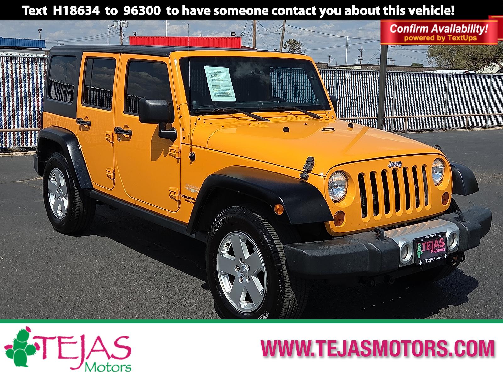 photo of 2012 Jeep Wrangler Unlimited Sahara