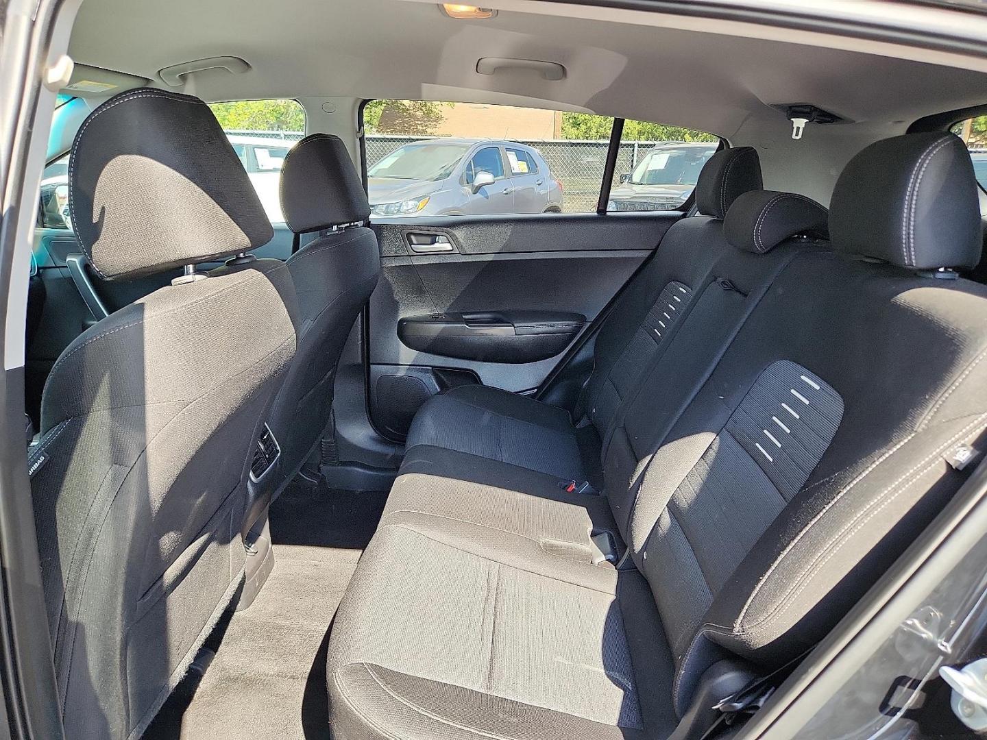 2020 BLACK Kia Sportage LX (KNDPMCAC6L7) with an Theta II 2.4L I-4 gasoline direct injection, DOHC, D-CVVT variable valve control, regular unleaded, engine with 181HP engine, located at 4110 Avenue Q, Lubbock, 79412, 33.556553, -101.855820 - 09/02/2025 KEY IN ENVELOPE GOD - Photo#4
