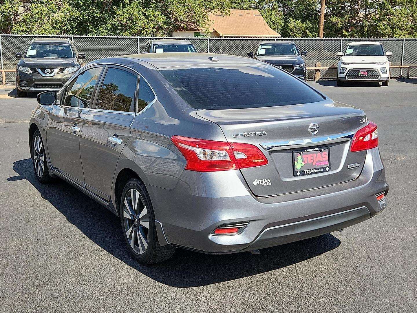 2019 Gun Metallic - KAD /Charcoal - G Nissan Sentra SV (3N1AB7AP4KY) with an 1.8L I-4 DOHC, variable valve control, regular unleaded, engine with 124HP engine, located at 4110 Avenue Q, Lubbock, 79412, 33.556553, -101.855820 - Photo#2