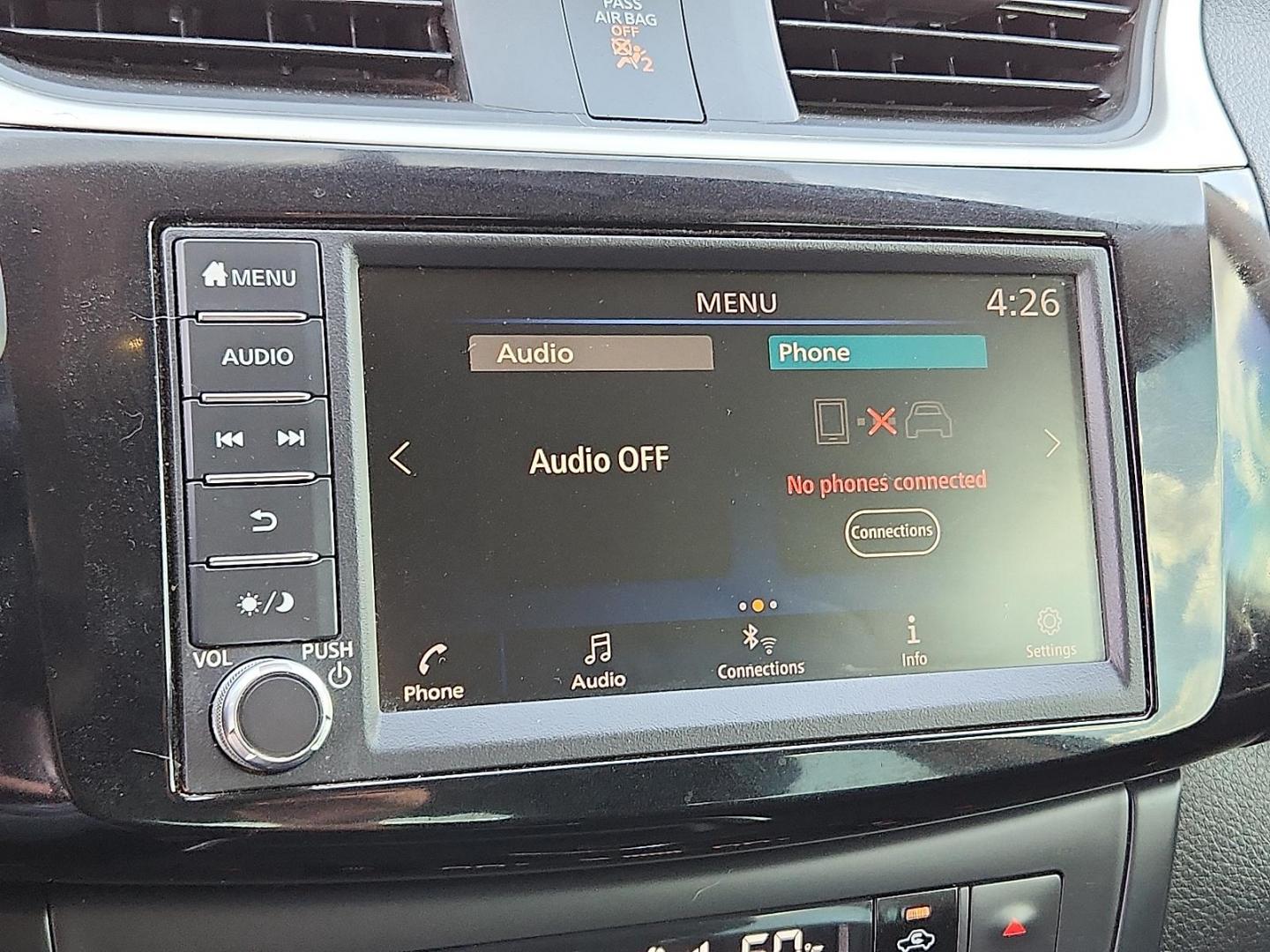 2019 Gun Metallic - KAD /Charcoal - G Nissan Sentra SV (3N1AB7AP4KY) with an 1.8L I-4 DOHC, variable valve control, regular unleaded, engine with 124HP engine, located at 4110 Avenue Q, Lubbock, 79412, 33.556553, -101.855820 - Photo#8