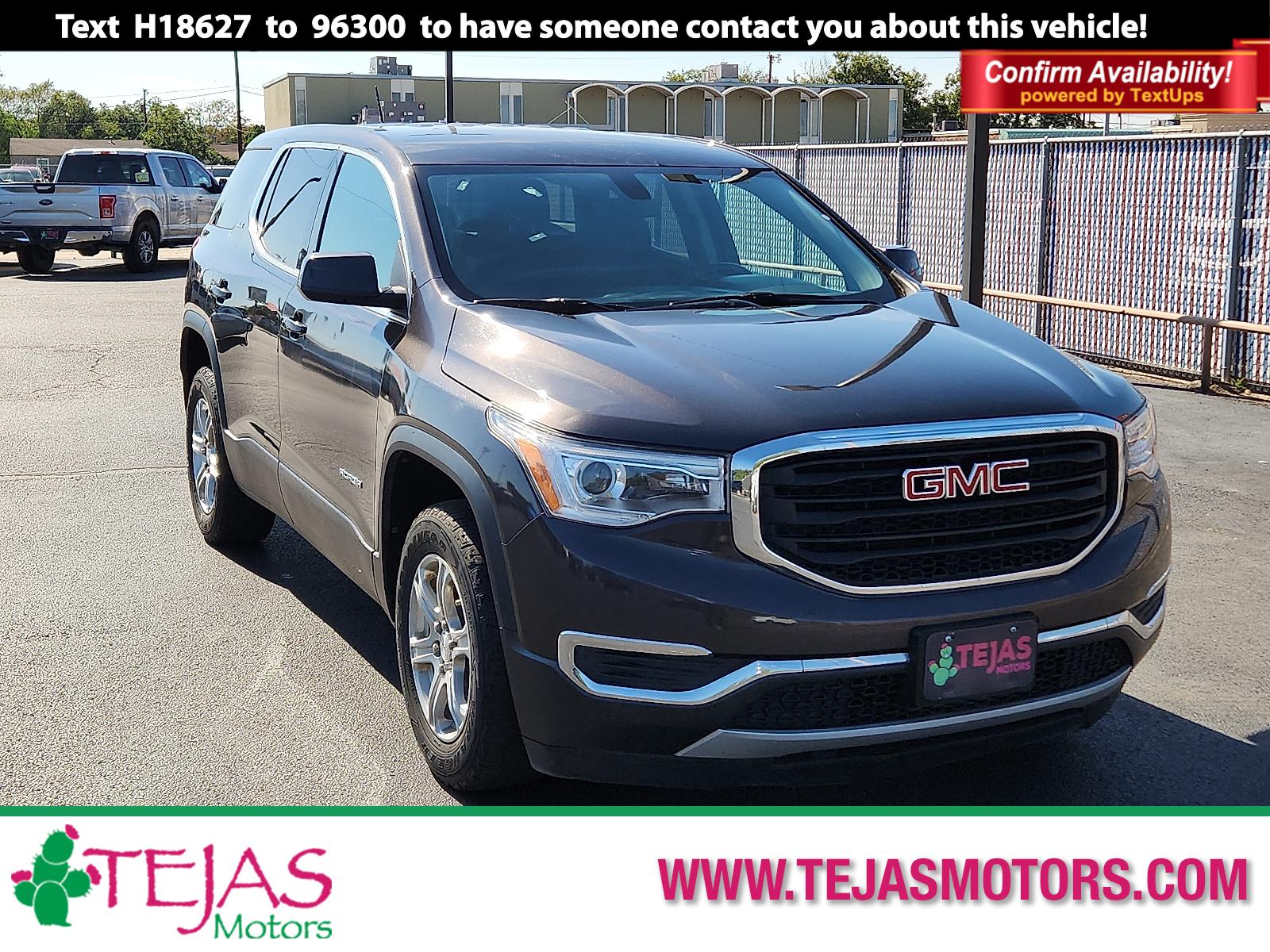 photo of 2019 GMC Acadia SLE-1