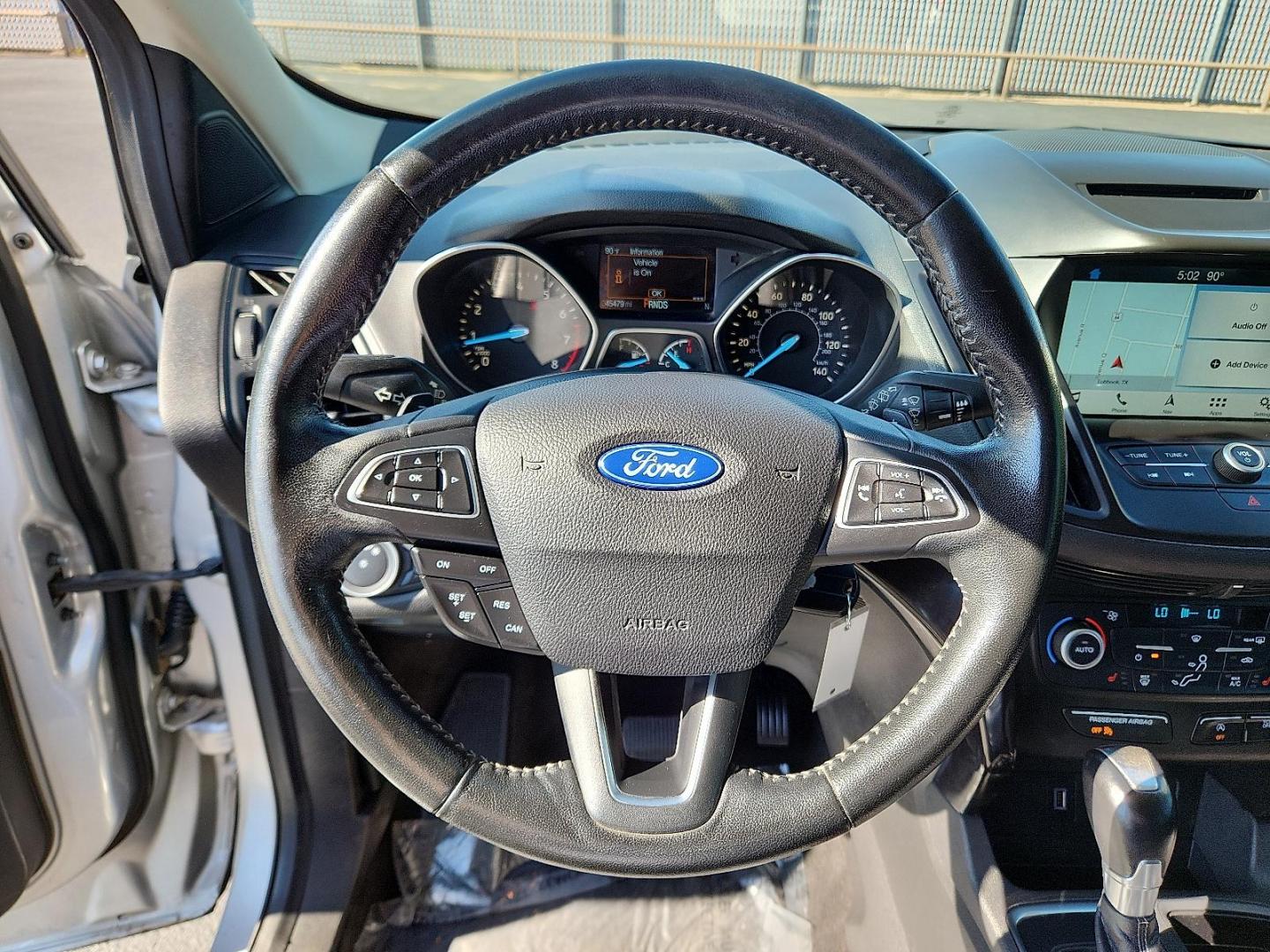 2018 Ingot Silver Metallic - UX /Charcoal Black - KB Ford Escape SE (1FMCU0GD2JU) with an EcoBoost 1.5L I-4 gasoline direct injection, DOHC, variable valve control, intercooled turbo, regular unleaded, engine with 179HP engine, located at 4110 Avenue Q, Lubbock, 79412, 33.556553, -101.855820 - 09/02/2025 KEY IN ENVELOPE GOD - Photo#10