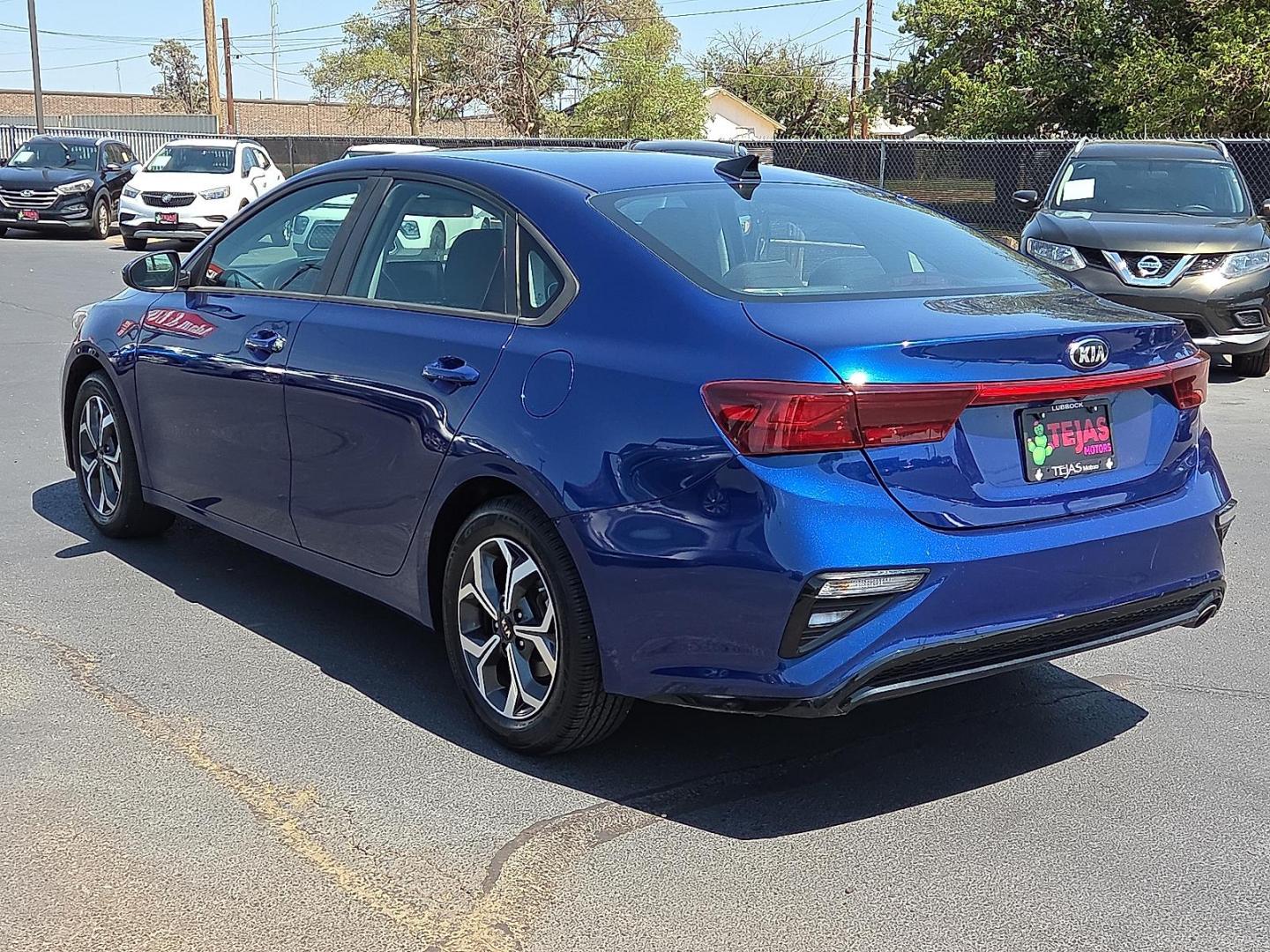 2019 Deep Sea Blue - B2R /Black - WK Kia Forte LXS (3KPF24AD5KE) with an 2L I-4 DOHC, D-CVVT variable valve control, regular unleaded, engine with 147HP engine, located at 4110 Avenue Q, Lubbock, 79412, 33.556553, -101.855820 - 09/10/2025 KEY IN ENVELOPE GOD - Photo#3