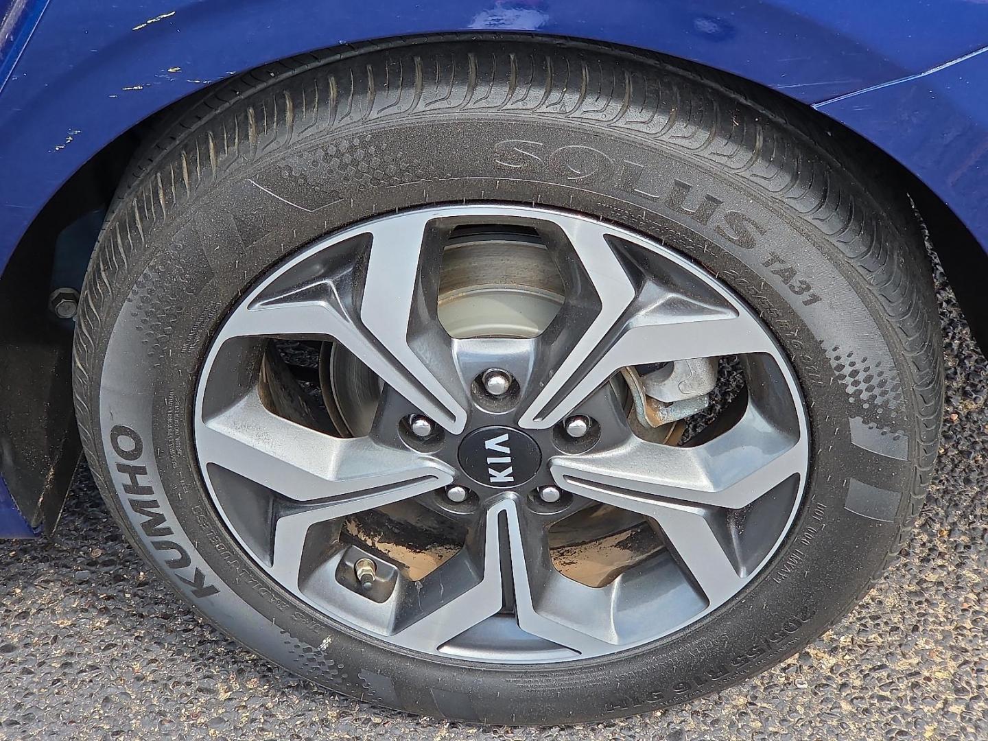 2021 Deep Sea Blue - B2R /Black - WK Kia Forte LXS (3KPF24AD0ME) with an 2L I-4 DOHC, D-CVVT variable valve control, regular unleaded, engine with 147HP engine, located at 4110 Avenue Q, Lubbock, 79412, 33.556553, -101.855820 - 09/06/2025 key in envelope god - Photo#5