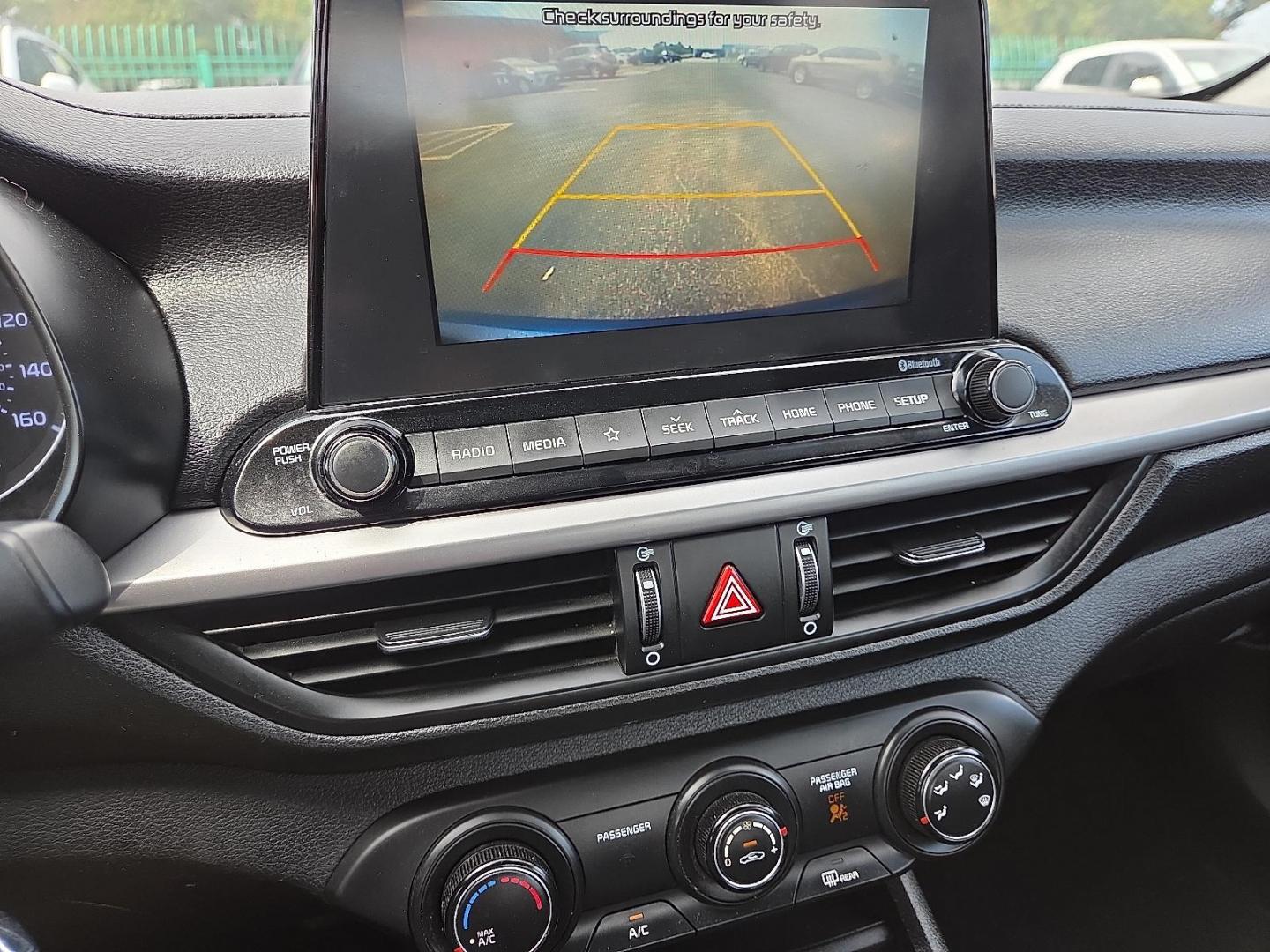 2021 Deep Sea Blue - B2R /Black - WK Kia Forte LXS (3KPF24AD0ME) with an 2L I-4 DOHC, D-CVVT variable valve control, regular unleaded, engine with 147HP engine, located at 4110 Avenue Q, Lubbock, 79412, 33.556553, -101.855820 - 09/06/2025 key in envelope god - Photo#11