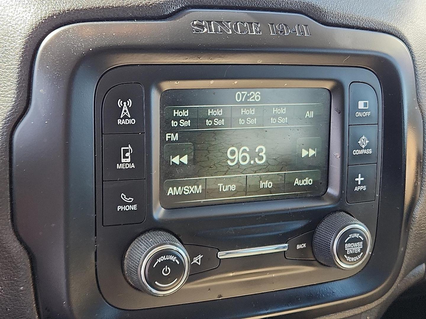 2017 RED Jeep Renegade Latitude FWD (ZACCJABB6HP) with an Tigershark MultiAir 2.4L I-4 variable valve control, regular unleaded, engine with 180HP engine, located at 4110 Avenue Q, Lubbock, 79412, 33.556553, -101.855820 - Photo#8