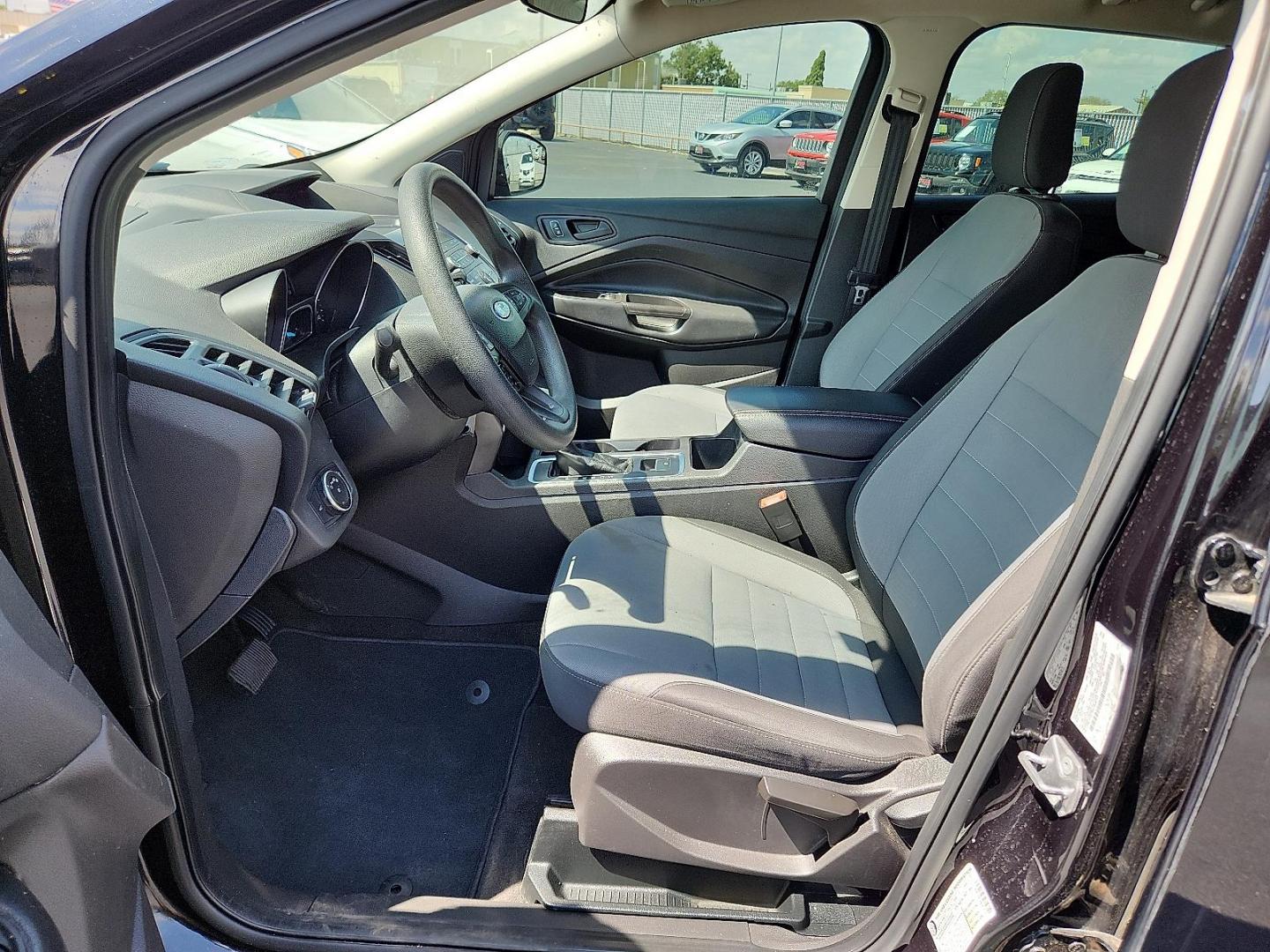 2019 BLACK Ford Escape S (1FMCU0F78KU) with an Duratec 2.5L I-4 DOHC, iVCT variable valve control, regular unleaded, engine with 168HP engine, located at 4110 Avenue Q, Lubbock, 79412, 33.556553, -101.855820 - 09/13/2025 KEY IN ENVELOPE GOD - Photo#6