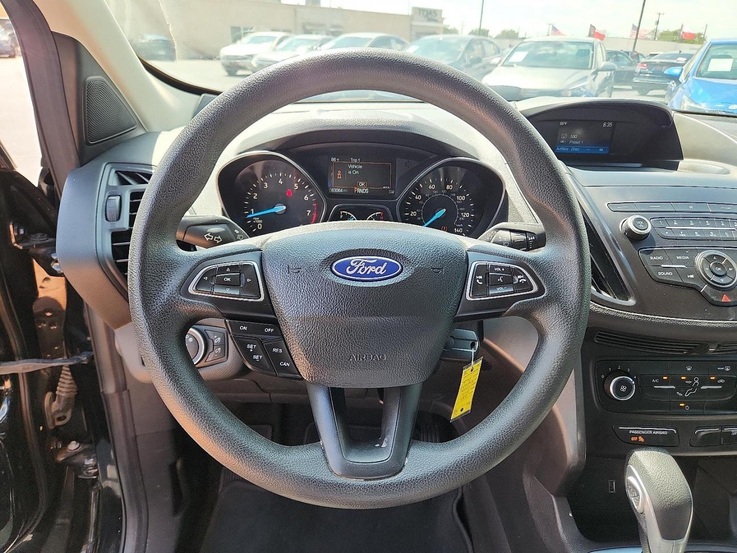 2019 BLACK Ford Escape S (1FMCU0F78KU) with an Duratec 2.5L I-4 DOHC, iVCT variable valve control, regular unleaded, engine with 168HP engine, located at 4110 Avenue Q, Lubbock, 79412, 33.556553, -101.855820 - 09/13/2025 KEY IN ENVELOPE GOD - Photo#10