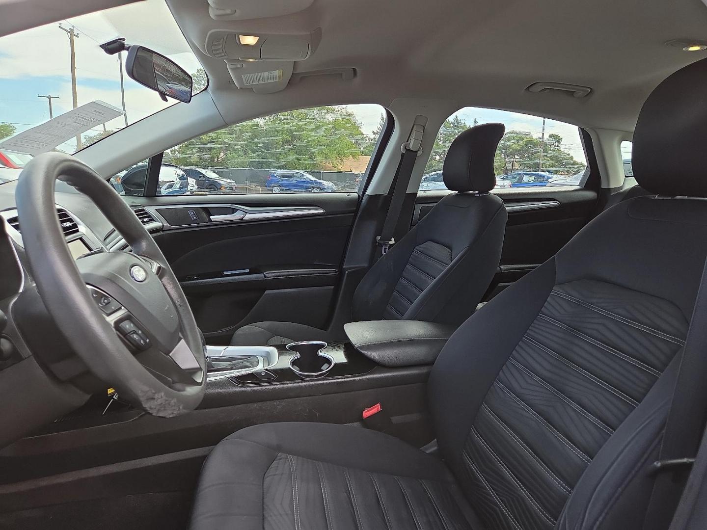 2016 Shadow Black - G1 /Ebony - AW Ford Fusion SE (3FA6P0H74GR) with an Duratec 2.5L I-4 DOHC, iVCT variable valve control, regular unleaded, engine with 175HP engine, located at 4110 Avenue Q, Lubbock, 79412, 33.556553, -101.855820 - 09/13/2025 KEY IN ENVELOPE GOD - Photo#9