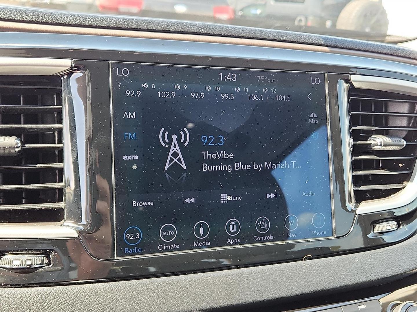 2018 BLACK Chrysler Pacifica Touring L (2C4RC1BG7JR) with an 3.6L V-6 DOHC, VVT variable valve control, regular unleaded, engine with cylinder deactivation and 287HP engine, located at 4110 Avenue Q, Lubbock, 79412, 33.556553, -101.855820 - 09/132025 KEY IN ENVELOPE GOD - Photo#8