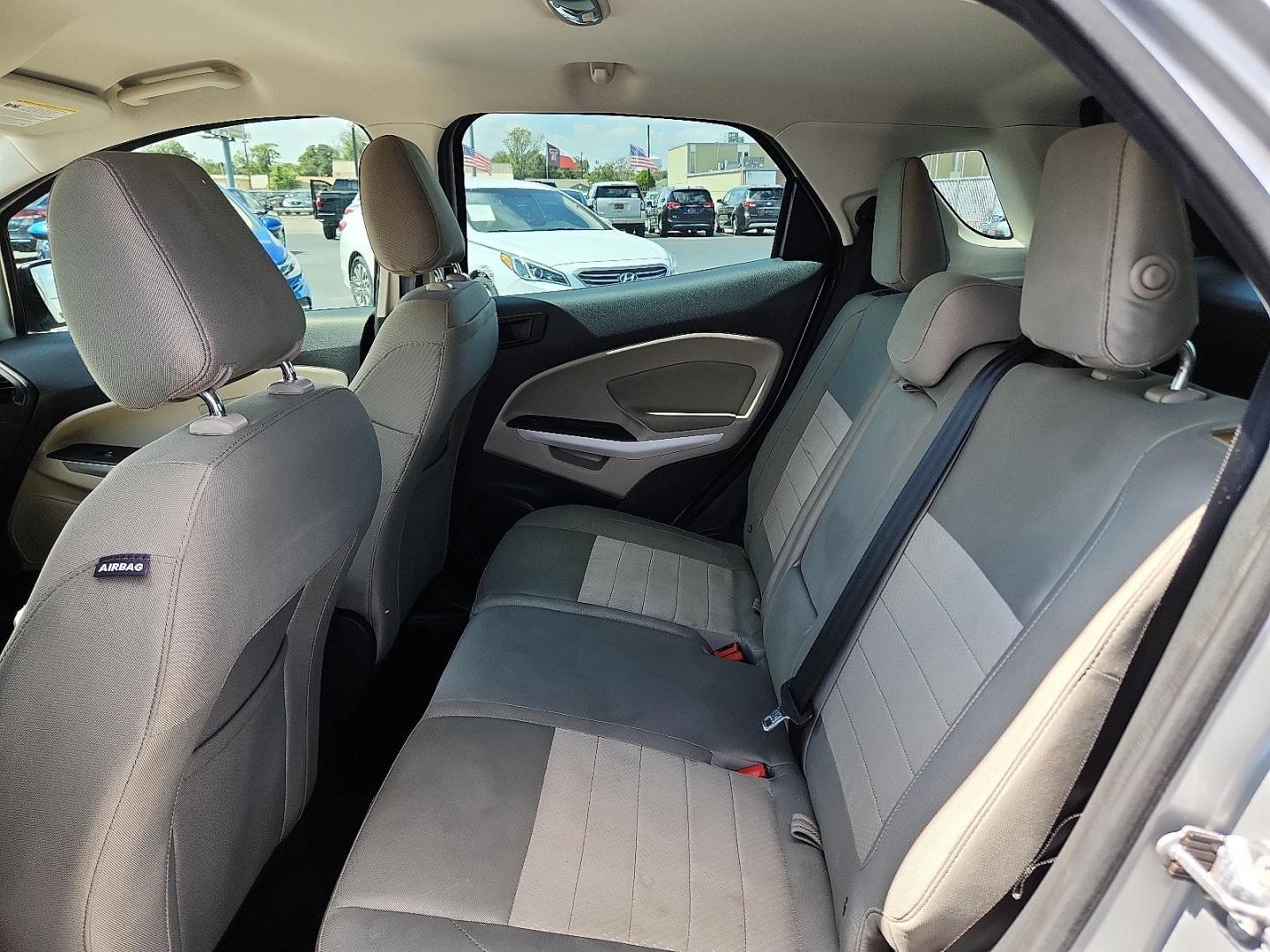 2018 SILVER Ford EcoSport S (MAJ3P1RE2JC) with an EcoBoost 1L I-3 gasoline direct injection, DOHC, variable valve control, intercooled turbo, regular unleaded, engine with 123HP engine, located at 4110 Avenue Q, Lubbock, 79412, 33.556553, -101.855820 - 09/12/2025 KEY IN ENVELOPE GOD - Photo#4