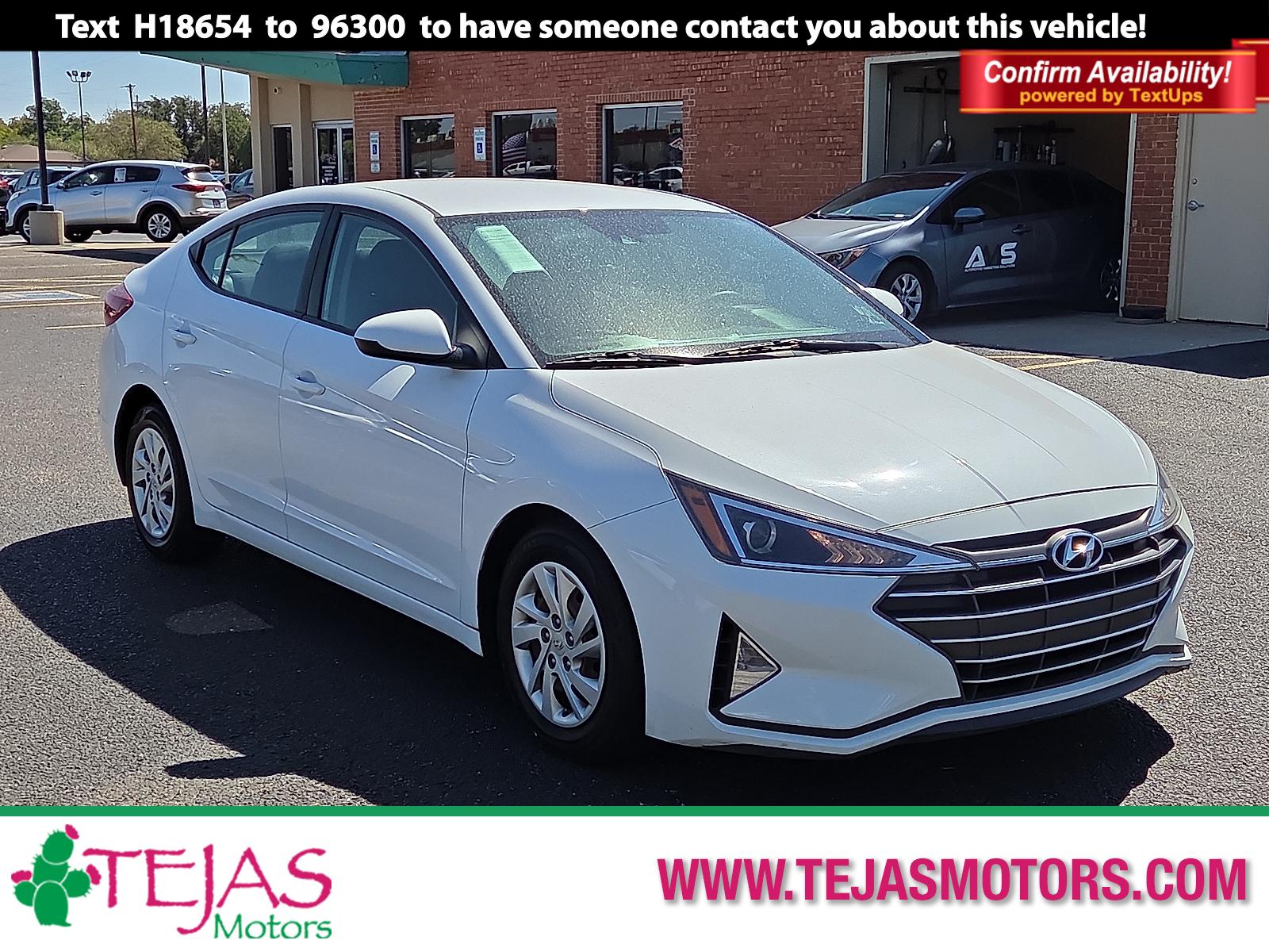 photo of 2020 Hyundai Elantra SE