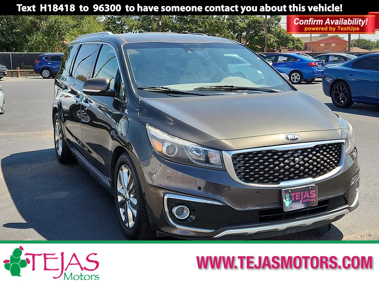 photo of 2018 Kia Sedona SX Limited