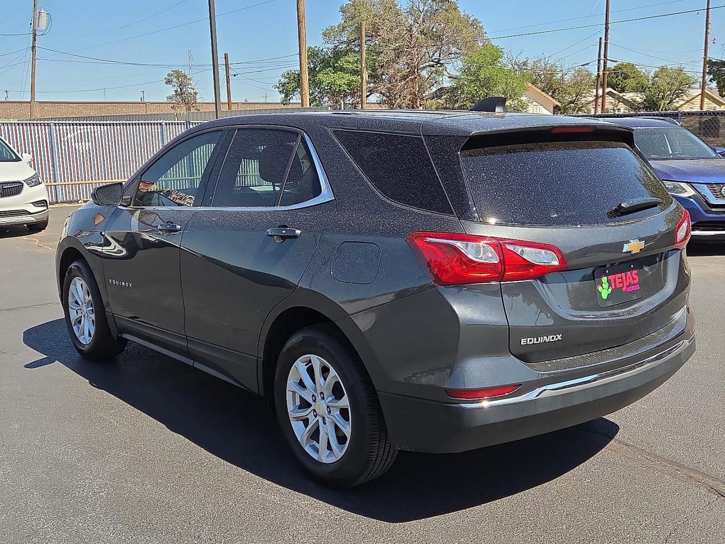 2019 GRAY Chevrolet Equinox LT (2GNAXKEV3K6) with an 1.5L I-4 gasoline direct injection, DOHC, VVT variable valve control, intercooled turbo, regular unleaded, engine with 170HP engine, located at 4110 Avenue Q, Lubbock, 79412, 33.556553, -101.855820 - 09/20/2025 KEY IN ENVELOPE GOD - Photo#3