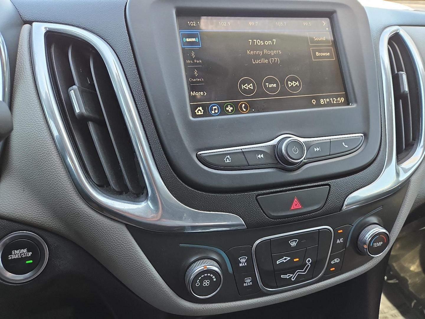 2019 GRAY Chevrolet Equinox LT (2GNAXKEV3K6) with an 1.5L I-4 gasoline direct injection, DOHC, VVT variable valve control, intercooled turbo, regular unleaded, engine with 170HP engine, located at 4110 Avenue Q, Lubbock, 79412, 33.556553, -101.855820 - 09/20/2025 KEY IN ENVELOPE GOD - Photo#9