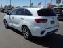 2019 Snow White Pearl - SWP /Black - WK Kia Sorento 3.3L SX (5XYPK4A53KG) with an Lambda II 3.3L V-6 gasoline direct injection, DOHC, D-CVVT variable valve control, regular unleaded, engine with 290HP engine, located at 4110 Avenue Q, Lubbock, 79412, 33.556553, -101.855820 - 10/02/2025 KEY IN ENVELOPE GOD - Photo#2