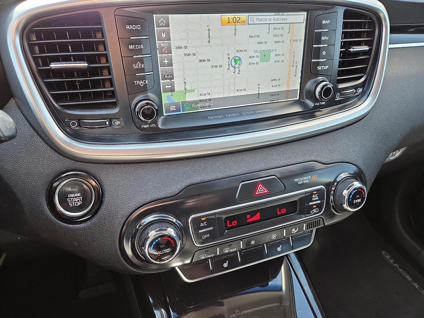 2019 Snow White Pearl - SWP /Black - WK Kia Sorento 3.3L SX (5XYPK4A53KG) with an Lambda II 3.3L V-6 gasoline direct injection, DOHC, D-CVVT variable valve control, regular unleaded, engine with 290HP engine, located at 4110 Avenue Q, Lubbock, 79412, 33.556553, -101.855820 - 10/02/2025 KEY IN ENVELOPE GOD - Photo#9