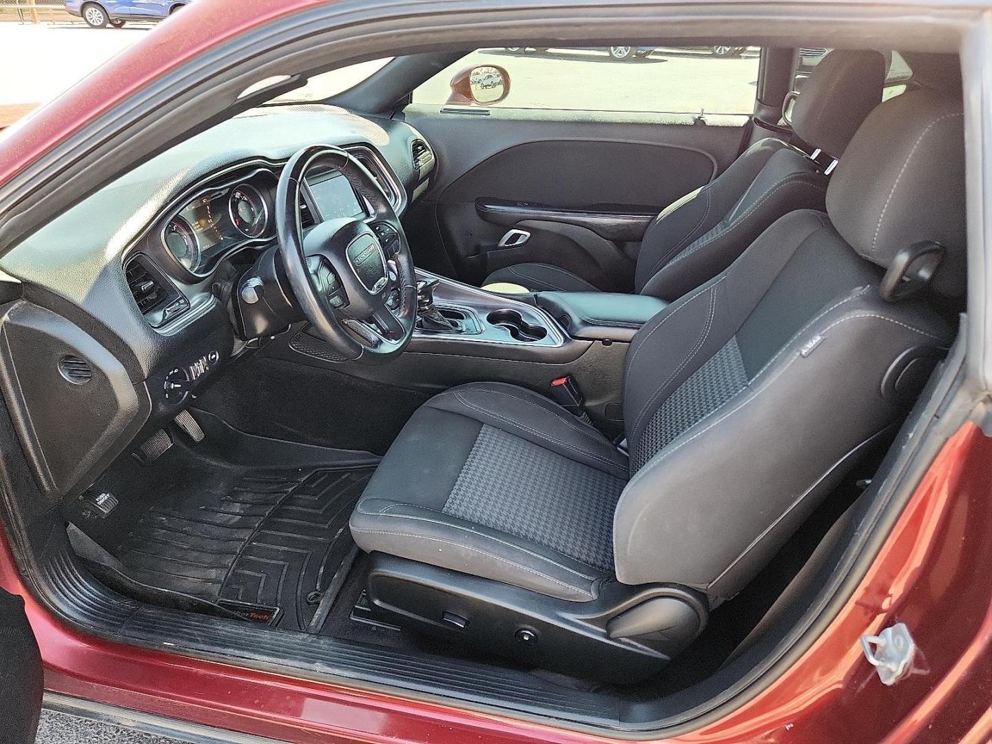 2018 Octane Red Pearlcoat - PRV Dodge Challenger SXT (2C3CDZAG6JH) with an Pentastar 3.6L V-6 DOHC, variable valve control, regular unleaded, engine with 305HP engine, located at 4110 Avenue Q, Lubbock, 79412, 33.556553, -101.855820 - 09/26/2025 KEY IN ENVELOPE GOD - Photo#5