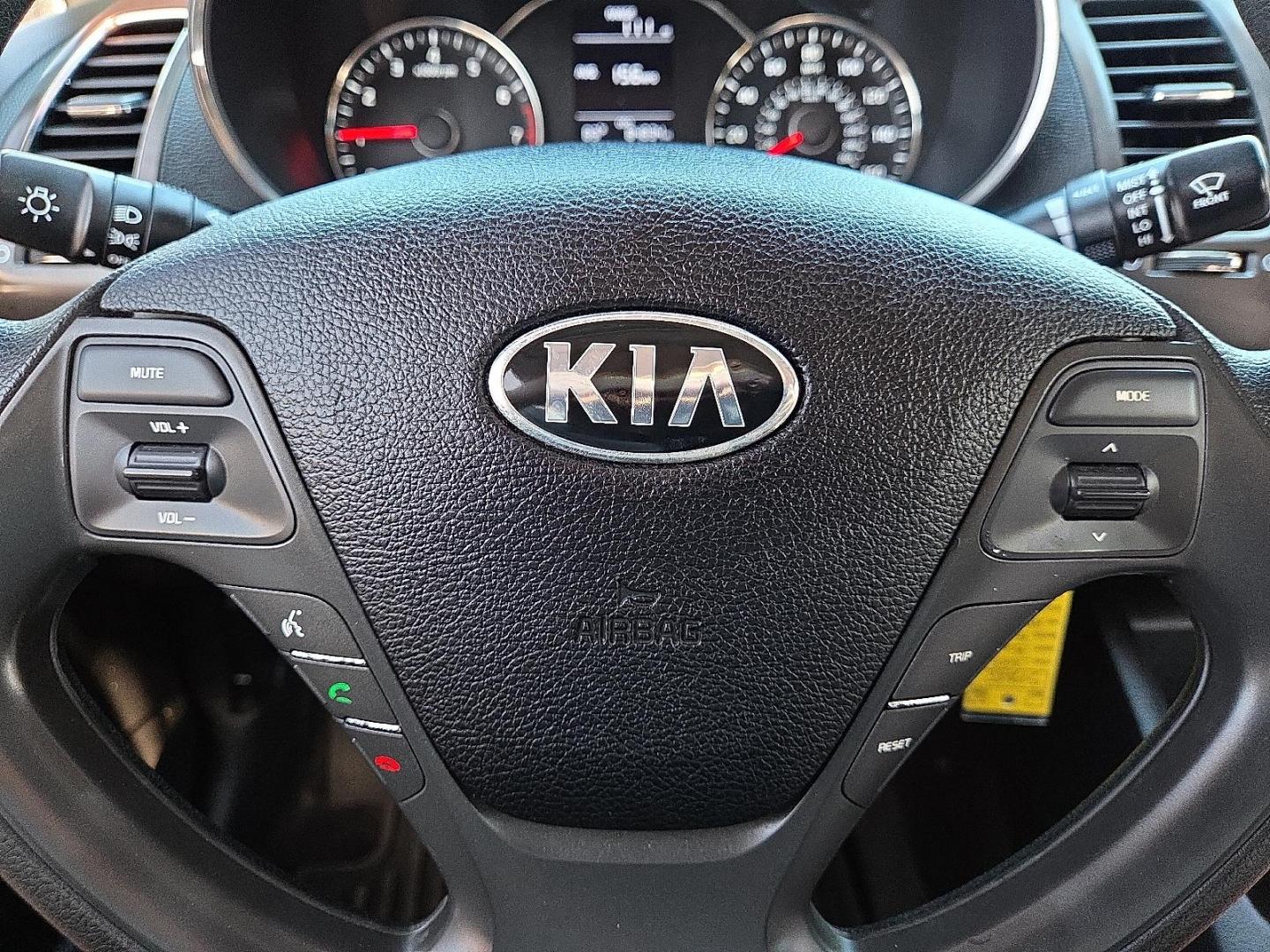 2017 Deep Sea Blue - B2R /Black - WK Kia Forte LX (3KPFK4A70HE) with an 2L I-4 DOHC, D-CVVT variable valve control, regular unleaded, engine with 147HP engine, located at 4110 Avenue Q, Lubbock, 79412, 33.556553, -101.855820 - Photo#11