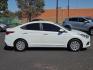 2021 Frost White Pearl - SWP /Black - TRY Hyundai Accent SE (3KPC24A66ME) with an Smartstream 1.6L I-4 port/direct injection, DOHC, CVVT variable valve control, regular unleaded, engine with 120HP engine, located at 4110 Avenue Q, Lubbock, 79412, 33.556553, -101.855820 - Photo#1