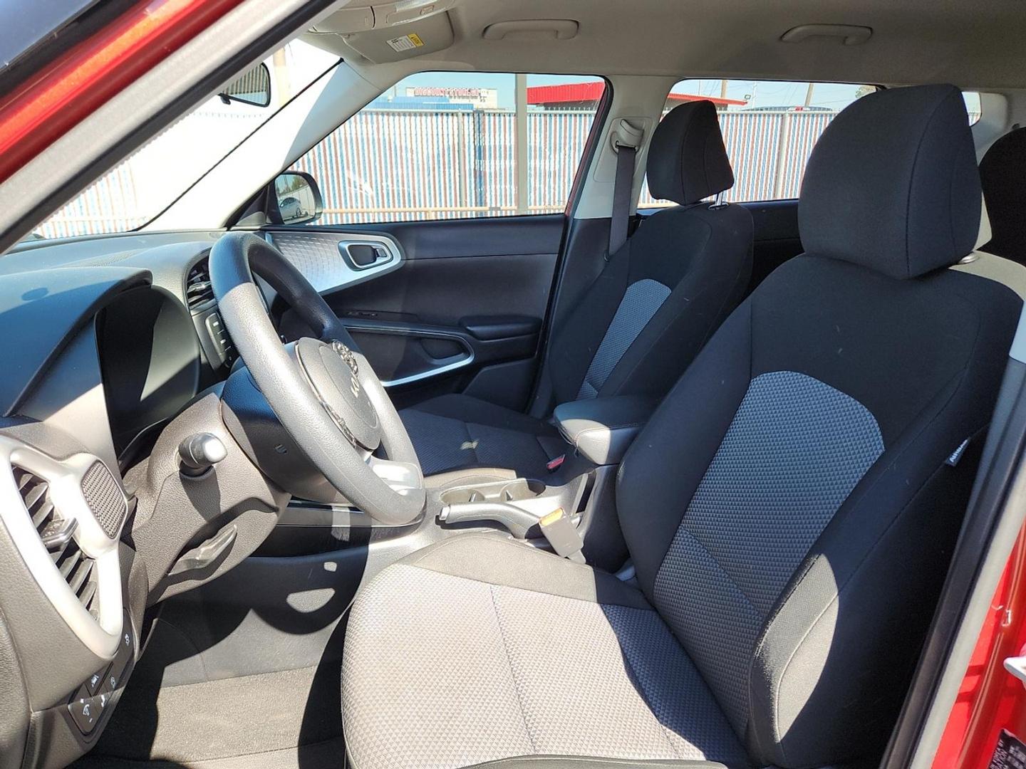 2022 ORANGE Kia Soul LX (KNDJ23AU1N7) with an 2L I-4 DOHC, D-CVVT variable valve control, regular unleaded, engine with 147HP engine, located at 4110 Avenue Q, Lubbock, 79412, 33.556553, -101.855820 - 10/10/2025 KEY IN ENVELOPE GOD - Photo#6