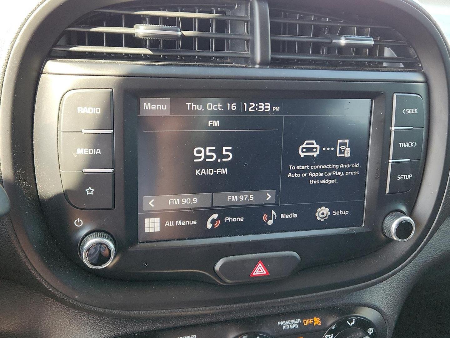 2022 ORANGE Kia Soul LX (KNDJ23AU1N7) with an 2L I-4 DOHC, D-CVVT variable valve control, regular unleaded, engine with 147HP engine, located at 4110 Avenue Q, Lubbock, 79412, 33.556553, -101.855820 - 10/10/2025 KEY IN ENVELOPE GOD - Photo#8