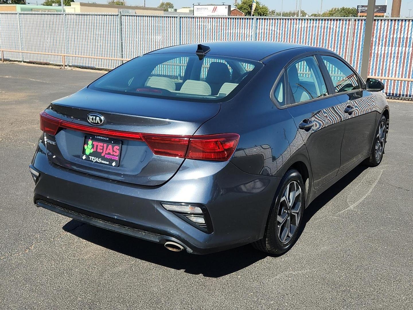 2020 GRAY Kia Forte LXS (3KPF24AD6LE) with an 2L I-4 DOHC, D-CVVT variable valve control, regular unleaded, engine with 147HP engine, located at 4110 Avenue Q, Lubbock, 79412, 33.556553, -101.855820 - 10/17/2025 KEY IN ENVELOPE GOD - Photo#1