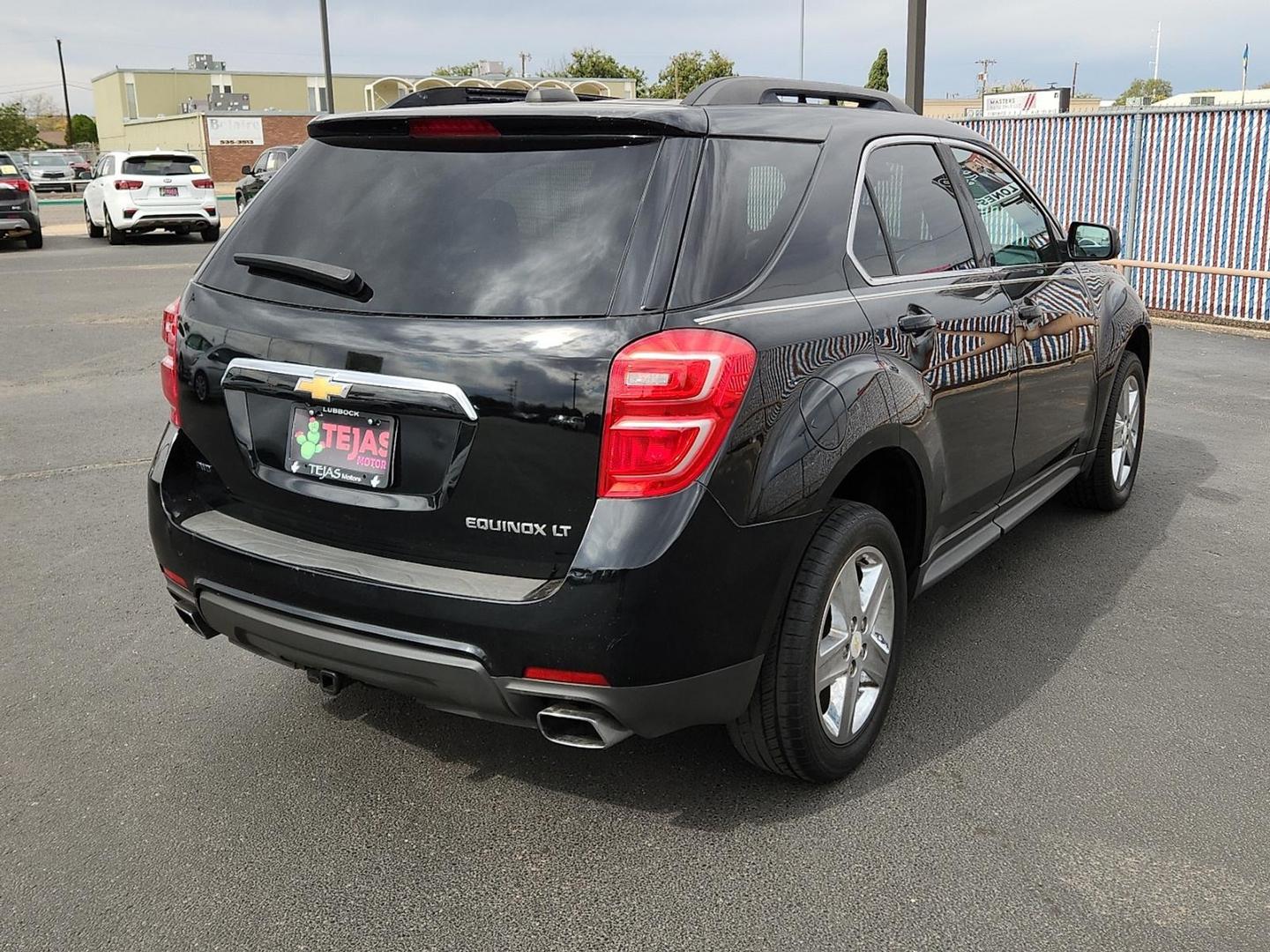 2016 Black Chevrolet Equinox LT (2GNFLFE34G6) with an 3.6L V-6 gasoline direct injection, DOHC, variable valve control, regular unleaded, engine with 301HP engine, located at 4110 Avenue Q, Lubbock, 79412, 33.556553, -101.855820 - 10/28/2025 KEY IN ENVELOPE GOD - Photo#1