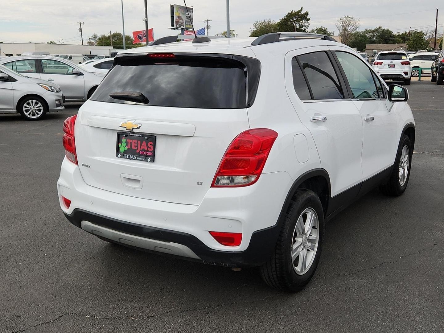 2019 WHITE Chevrolet Trax LT (3GNCJLSBXKL) with an Ecotec 1.4L I-4 DOHC, variable valve control, intercooled turbo, regular unleaded, engine with 138HP engine, located at 4110 Avenue Q, Lubbock, 79412, 33.556553, -101.855820 - 10/28/2025 DUPLICATE PROXY HS - Photo#1