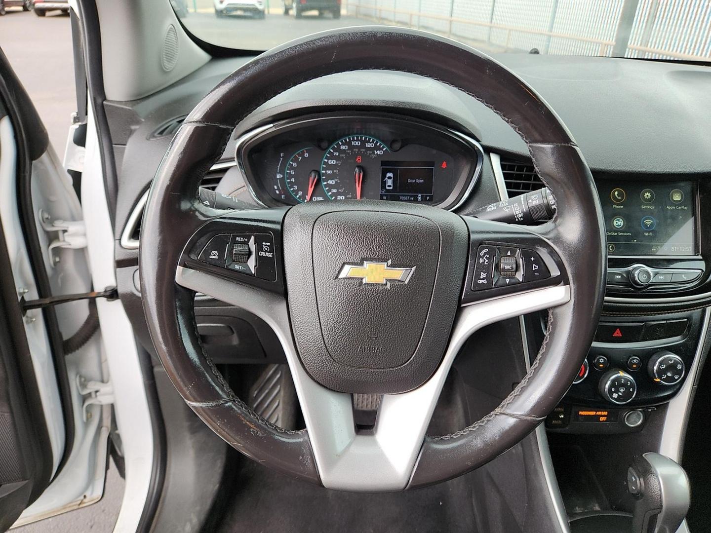 2019 WHITE Chevrolet Trax LT (3GNCJLSBXKL) with an Ecotec 1.4L I-4 DOHC, variable valve control, intercooled turbo, regular unleaded, engine with 138HP engine, located at 4110 Avenue Q, Lubbock, 79412, 33.556553, -101.855820 - 10/28/2025 DUPLICATE PROXY HS - Photo#10