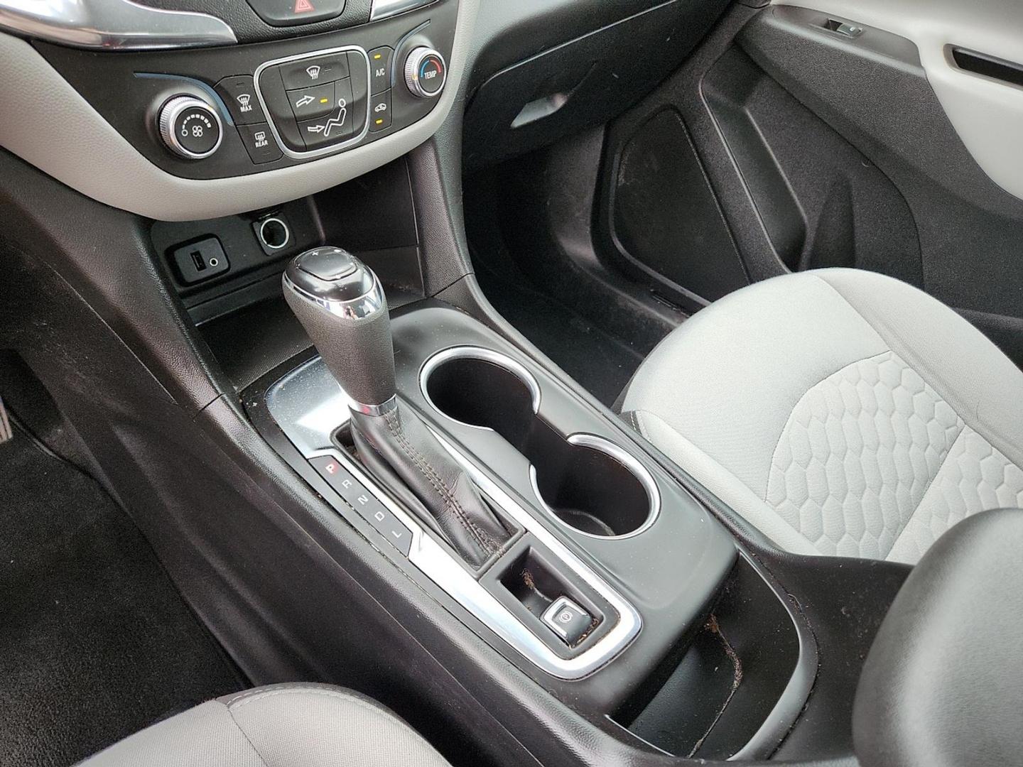 2018 Nightfall Gray Metallic - G7Q /Medium Ash Gray - H72 Chevrolet Equinox LS (2GNAXHEV1J6) with an 1.5L I-4 gasoline direct injection, DOHC, VVT variable valve control, intercooled turbo, regular unleaded, engine with 170HP engine, located at 4110 Avenue Q, Lubbock, 79412, 33.556553, -101.855820 - Photo#11