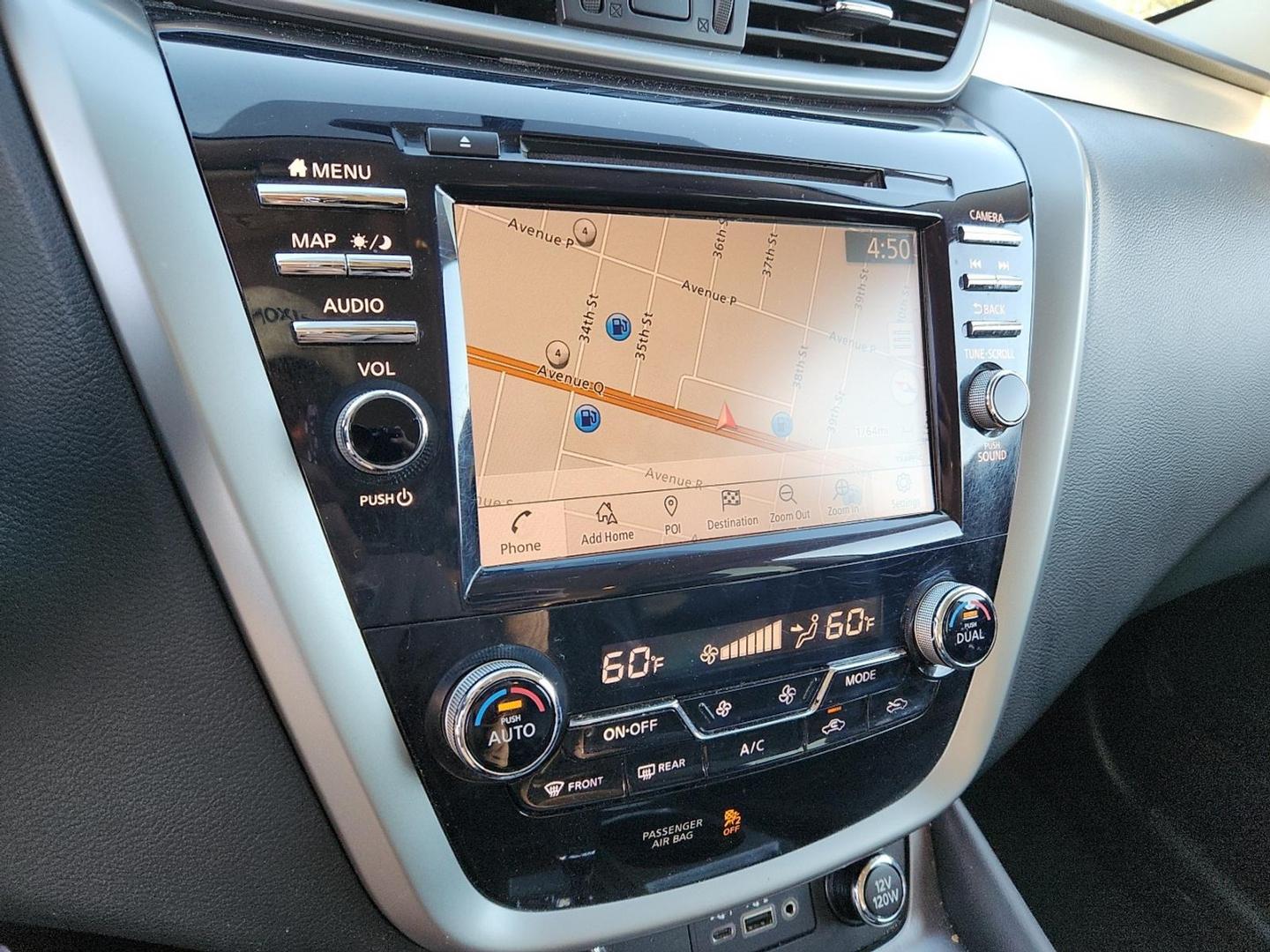 2019 BLACK Nissan Murano SL (5N1AZ2MJ3KN) with an 3.5L V-6 DOHC, variable valve control, regular unleaded, engine with 260HP engine, located at 4110 Avenue Q, Lubbock, 79412, 33.556553, -101.855820 - 10/28/2025 KEY IN ENVELOPE GOD - Photo#9