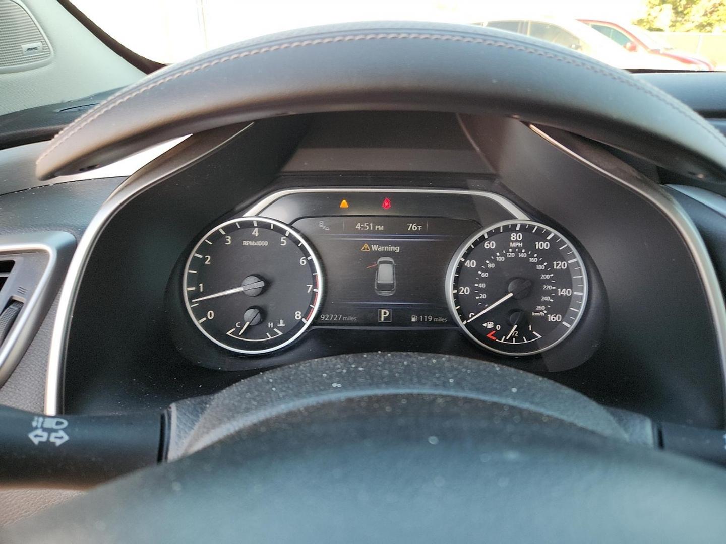 2019 BLACK Nissan Murano SL (5N1AZ2MJ3KN) with an 3.5L V-6 DOHC, variable valve control, regular unleaded, engine with 260HP engine, located at 4110 Avenue Q, Lubbock, 79412, 33.556553, -101.855820 - 10/28/2025 KEY IN ENVELOPE GOD - Photo#11