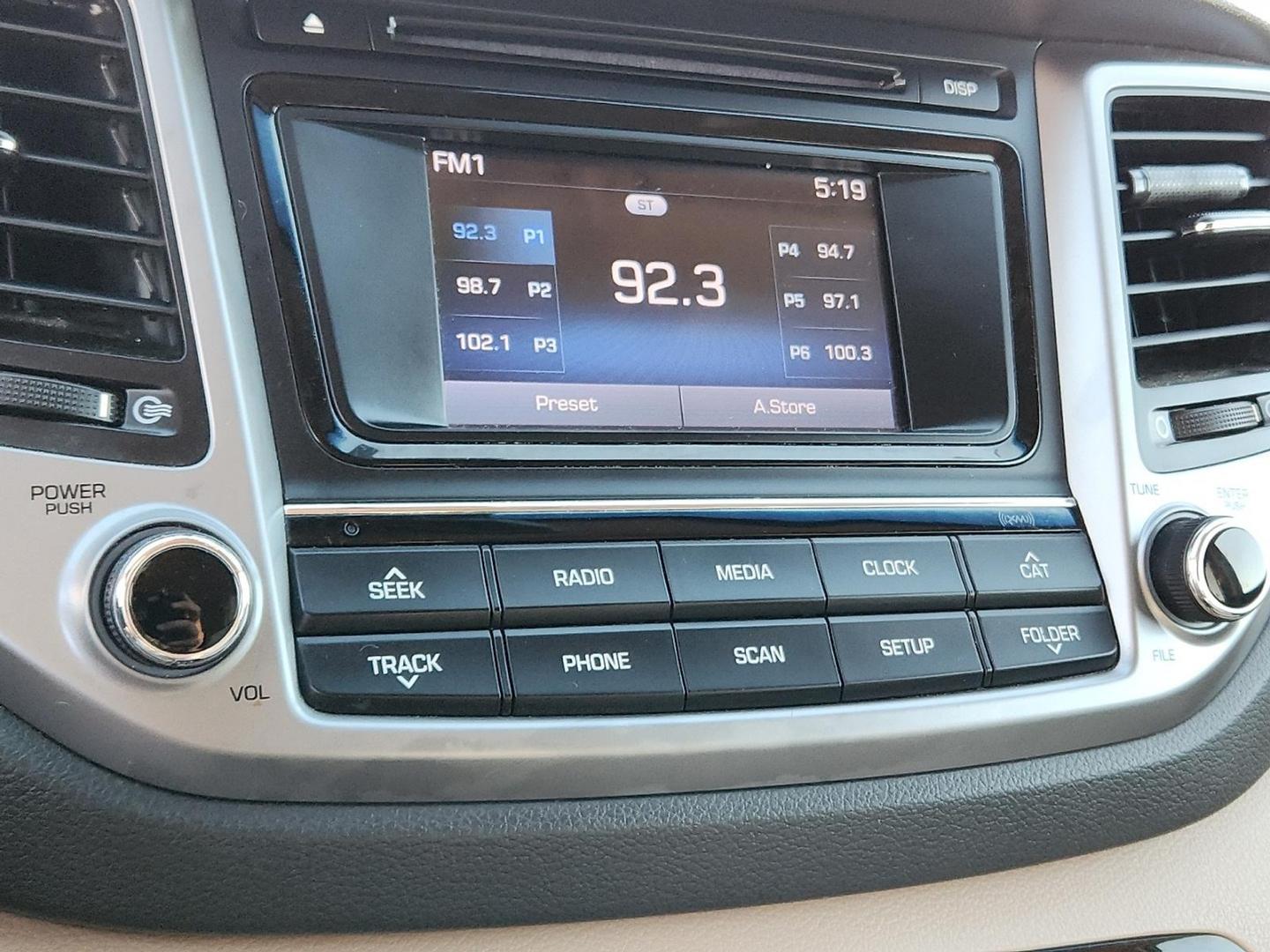 2017 RED Hyundai Tucson Sport (KM8J33A21HU) with an 1.6L I-4 gasoline direct injection, DOHC, D-CVVT variable valve control, intercooled turbo, regular unleaded, engine with 175HP engine, located at 4110 Avenue Q, Lubbock, 79412, 33.556553, -101.855820 - 11/06/2025 KEY IN ENVELOPE GOD - Photo#8