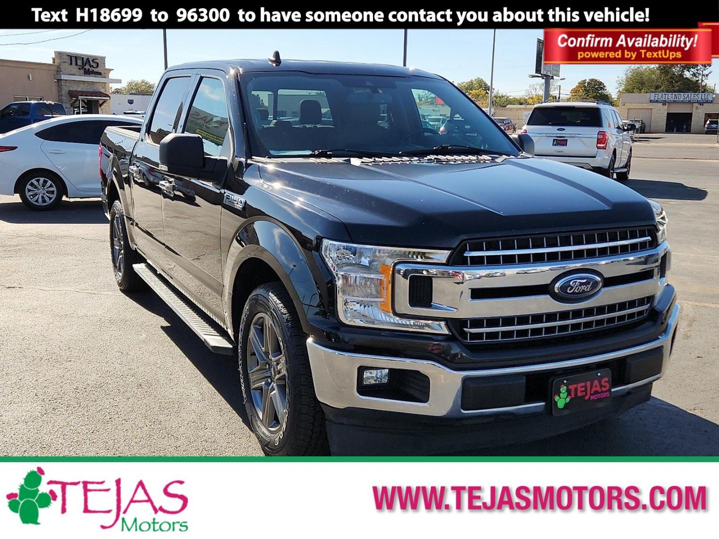 2020 BLACK Ford F-150 XLT (1FTEW1CP3LK) with an EcoBoost 2.7L V-6 port/direct injection, DOHC, Ti-VCT variable valve control, twin turbo, regular unleaded, engine with 325HP engine, located at 4110 Avenue Q, Lubbock, 79412, 33.556553, -101.855820 - 11/04/2025 KEY INENVELOPE GOD - Photo#0