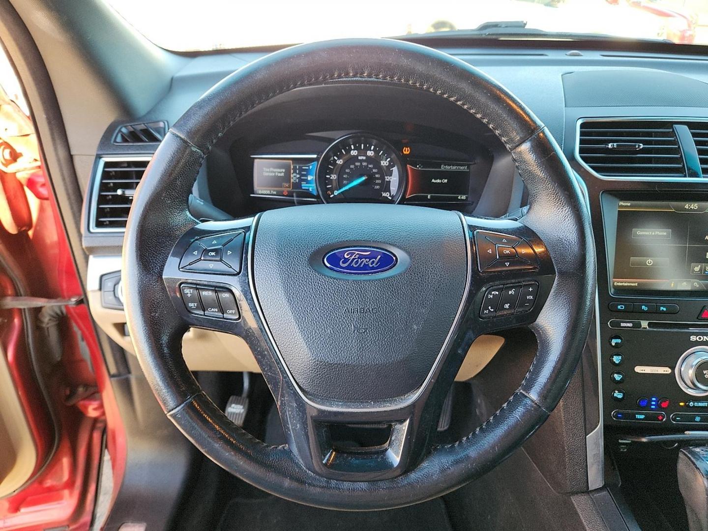 2016 RED Ford Explorer Limited (1FM5K7FH7GG) with an EcoBoost 2.3L I-4 gasoline direct injection, DOHC, variable valve control, intercooled turbo, premium unleaded, engine with 280HP engine, located at 4110 Avenue Q, Lubbock, 79412, 33.556553, -101.855820 - Photo#10